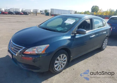 2013 Nissan Sentra Sv из США, поврежденный, VIN 1N4AB7AP7DN902078